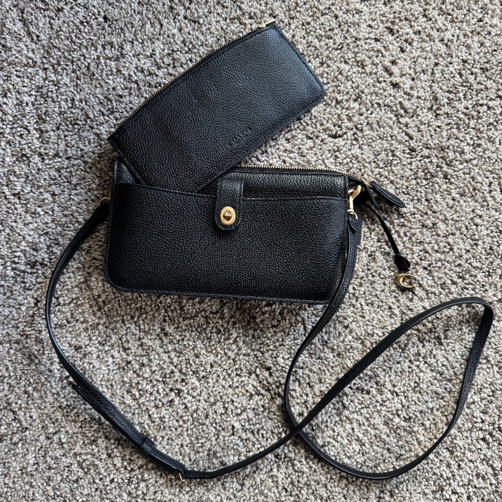 Coach Small Black Purse